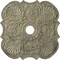 Ekena Millwork Flower Ceiling Medallion (Canopies up to 6 1/4"), 29"OD x 3 5/8"ID x 1 3/8"P, Castle Stone Crackle CM29FWCSC - alternate 1